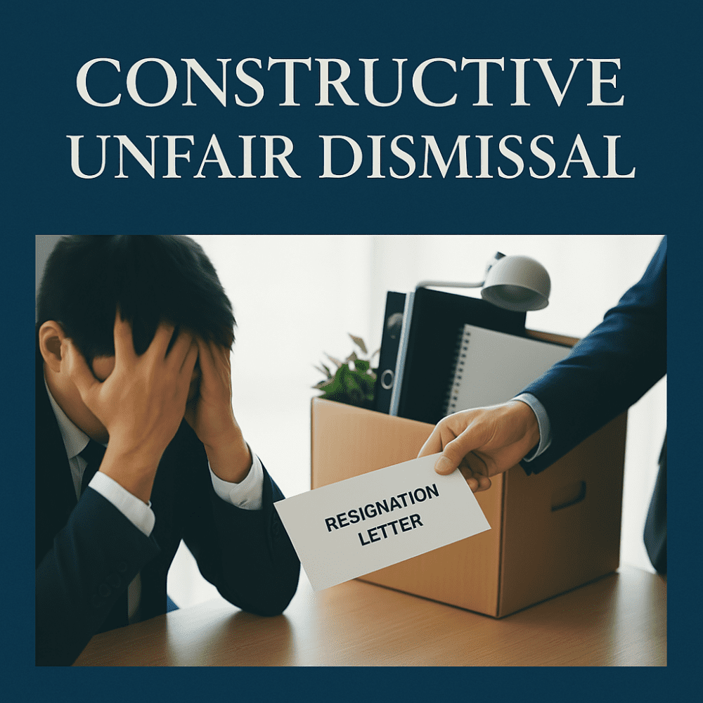 Constructive Unfair Dismissal Explained Key Cases Constructive Unfair Dismissal Explained Key Cases